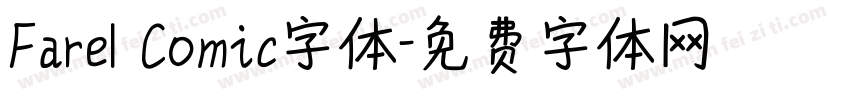 Farel Comic字体字体转换